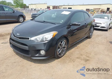 2015 Kia Forte Koup Sx из США, поврежденный, VIN KNAFZ6A32F5395884